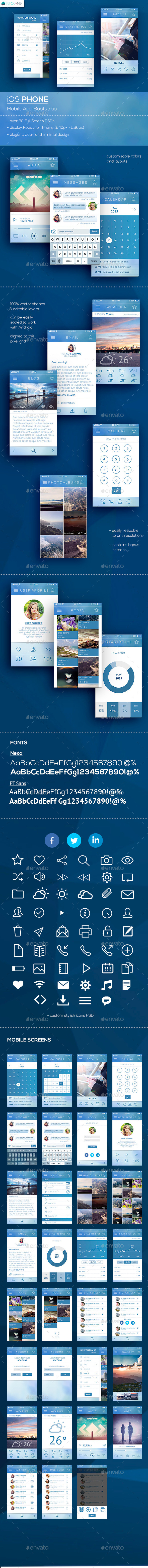 GraphicRiver Zeus iOS Phone Mobile App Bootstrap 11493680 GraphicRiver Zeus iOS Phone Mobile App Bootstrap 11493680
