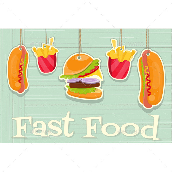GraphicRiver Fast Food Menu 11510147 GraphicRiver Fast Food Menu 11510147