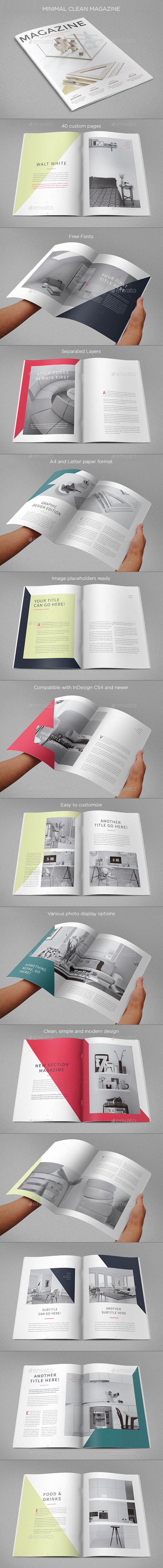 GraphicRiver Minimal Clean Magazine 11511967 GraphicRiver Minimal Clean Magazine 11511967