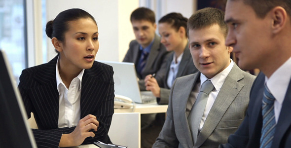 Business Group Communicating Business Group Communicating