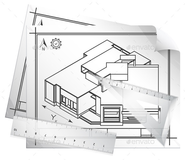 GraphicRiver Architectural Drawing 11512447 GraphicRiver Architectural Drawing 11512447