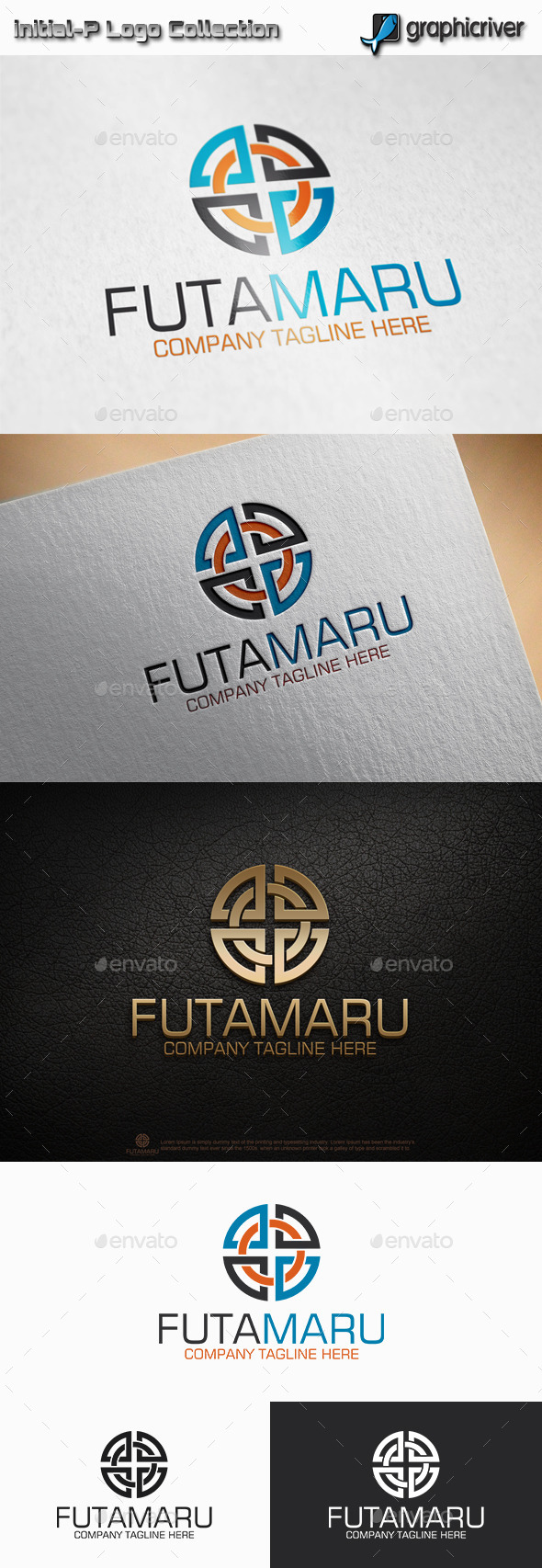 GraphicRiver Futa Maru Double Circle Logo 11514672 GraphicRiver Futa Maru Double Circle Logo 11514672