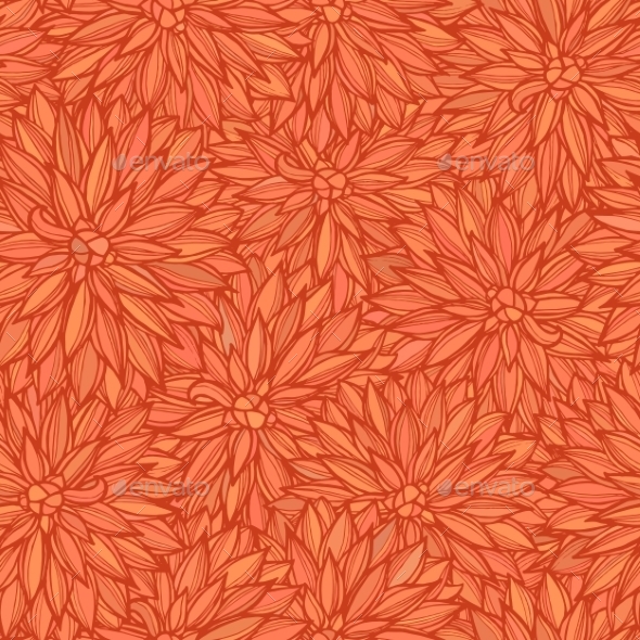 GraphicRiver Seamless Pattern With Flowers Dahlia 11524001 GraphicRiver Seamless Pattern With Flowers Dahlia 11524001