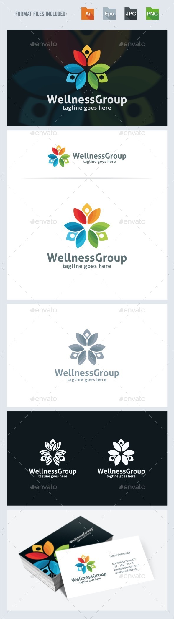 GraphicRiver Wellness Group Logo Template 11526186 GraphicRiver Wellness Group Logo Template 11526186