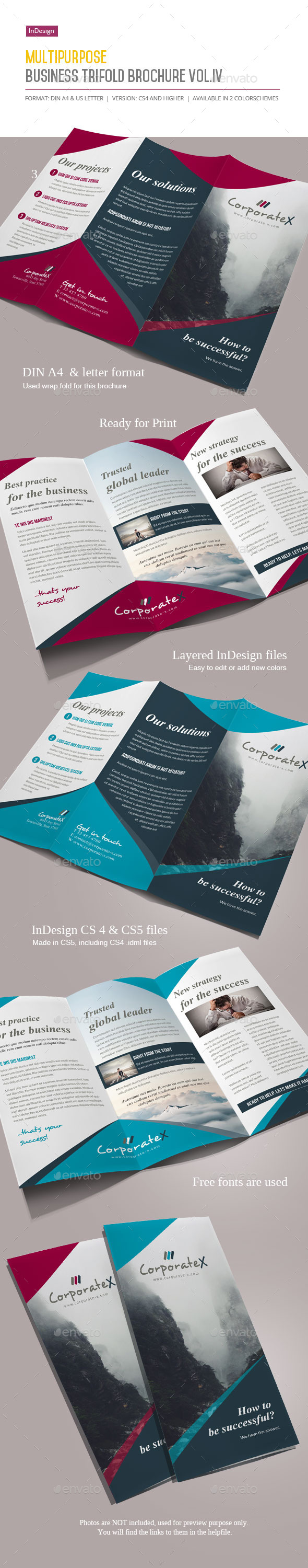 GraphicRiver Business Trifold Brochure Vol IV 11526218 GraphicRiver Business Trifold Brochure Vol IV 11526218