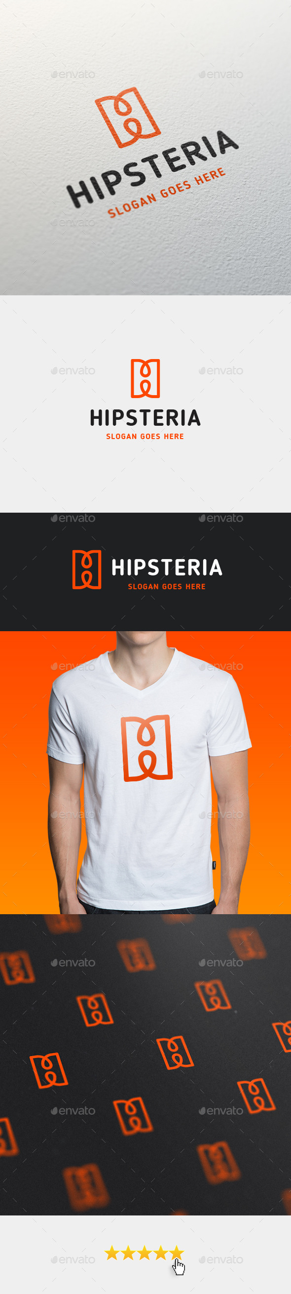 GraphicRiver Hipsteria Letter H Logo Template 11526251 GraphicRiver Hipsteria Letter H Logo Template 11526251