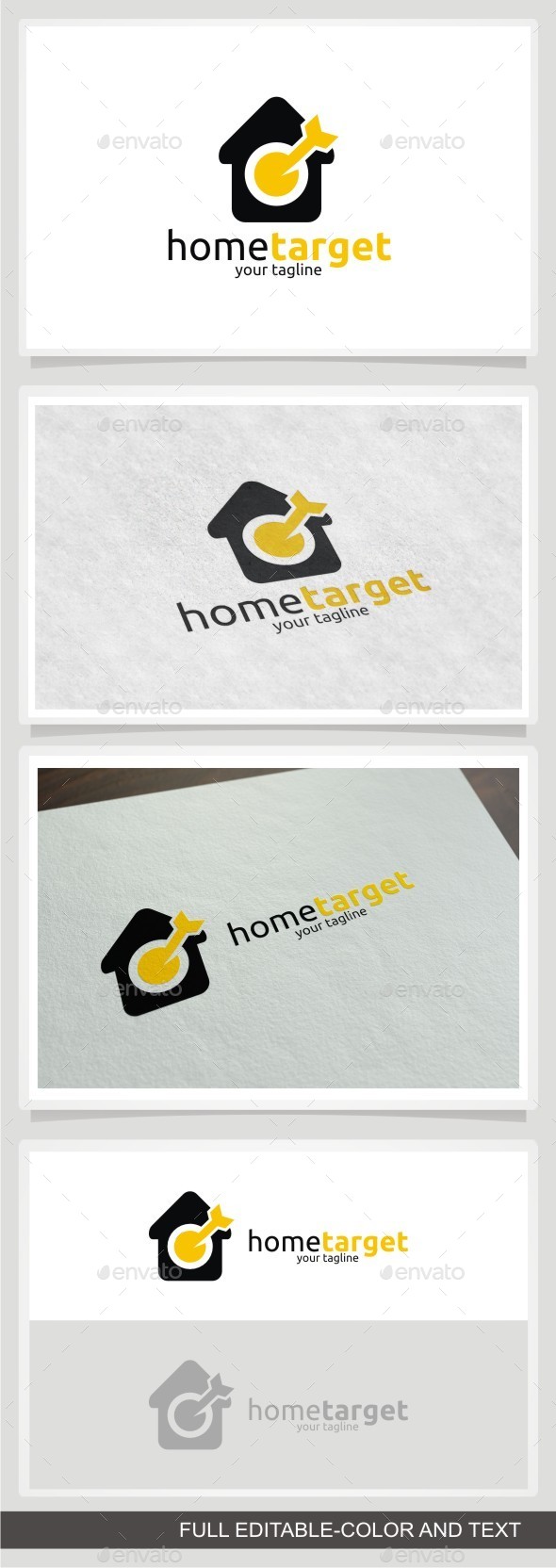 GraphicRiver Home Target Logo 11528132 GraphicRiver Home Target Logo 11528132