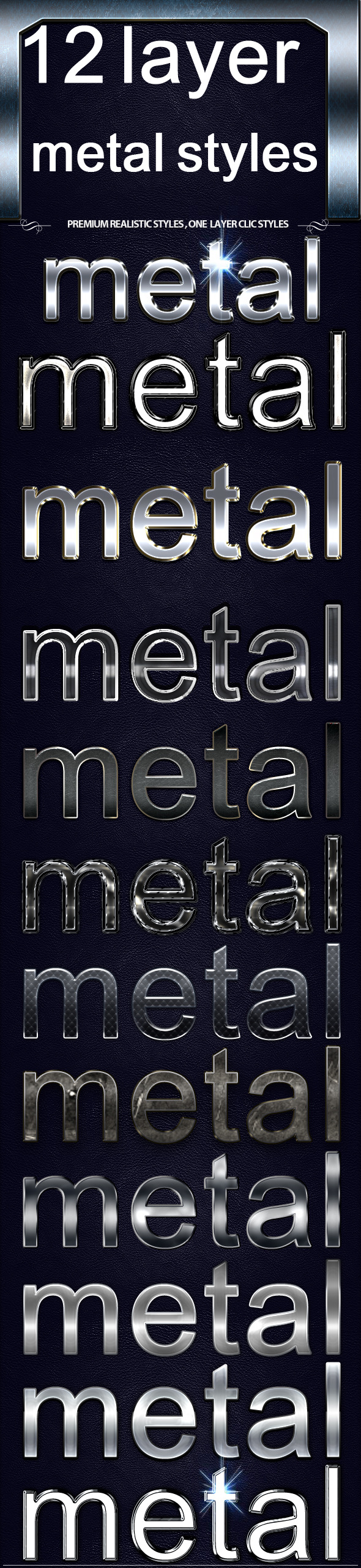 GraphicRiver 12 layre Metal Styles 11531122 GraphicRiver 12 layre Metal Styles 11531122