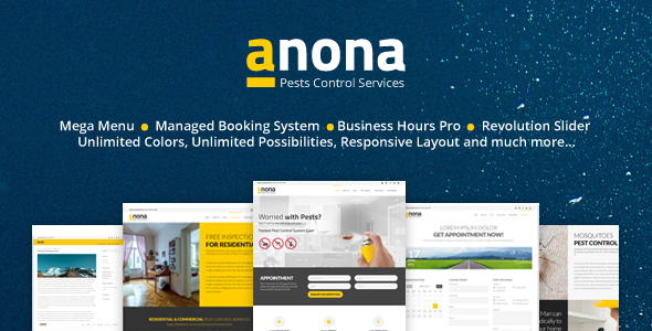 Anona - Pest Control WordPress Theme