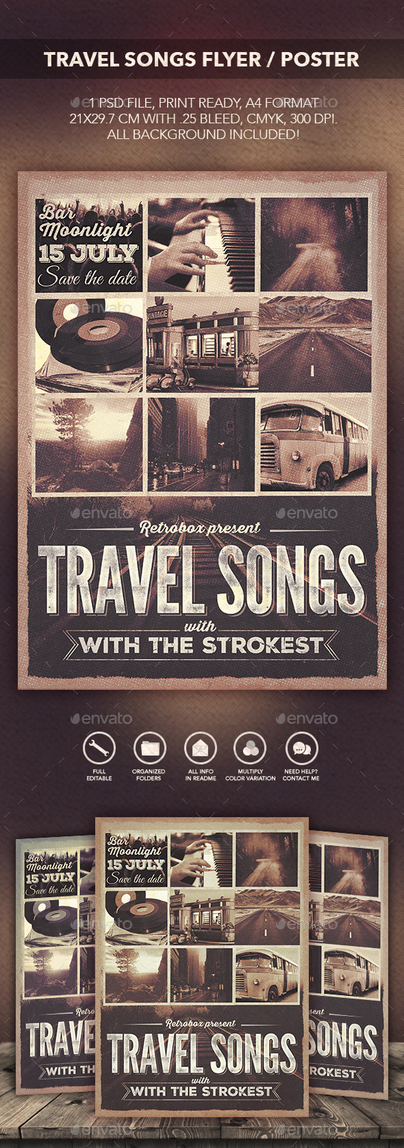 GraphicRiver Travel Songs Flyer Poster 11538538 GraphicRiver Travel Songs Flyer Poster 11538538