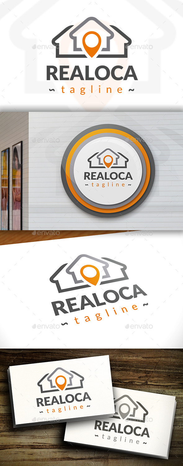 Real Estate Locator Logo