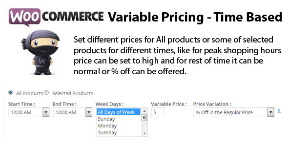CodeCanyon Woocommerce Variable Pricing Time Based 11540123 CodeCanyon Woocommerce Variable Pricing Time Based 11540123