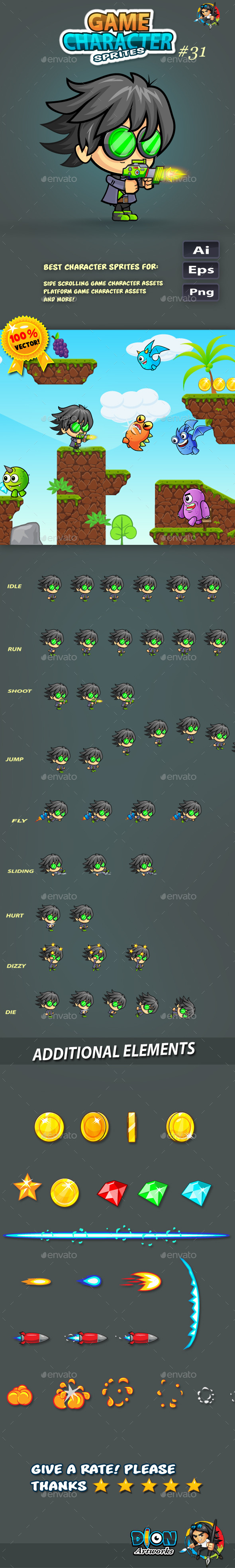 GraphicRiver 2D Game Character Sprites 31 11541452 GraphicRiver 2D Game Character Sprites 31 11541452