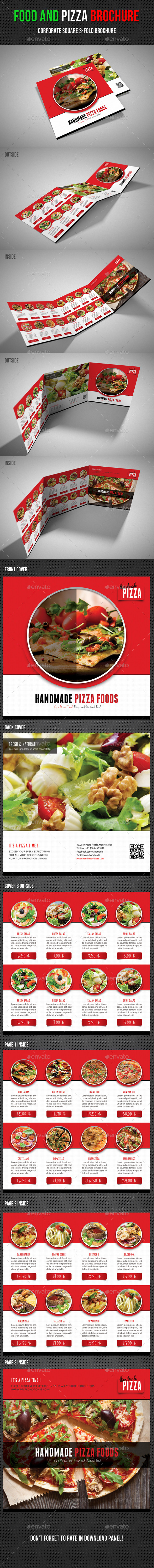 GraphicRiver Food And Pizza Square 3-Fold Brochure 01 11542498 GraphicRiver Food And Pizza Square 3-Fold Brochure 01 11542498