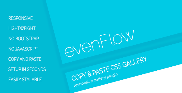 CodeCanyon evenFlow Responsive Image Gallery 11543233 CodeCanyon evenFlow Responsive Image Gallery 11543233