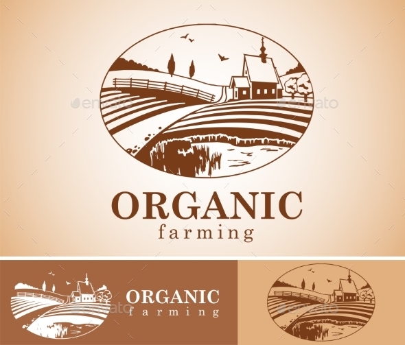 GraphicRiver Organic Farming Design Element 11543307 GraphicRiver Organic Farming Design Element 11543307