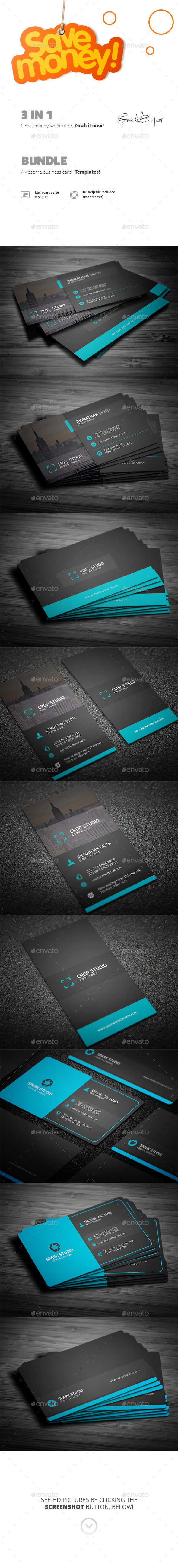 GraphicRiver Bundle Corporate Business Cards 11543332 GraphicRiver Bundle Corporate Business Cards 11543332
