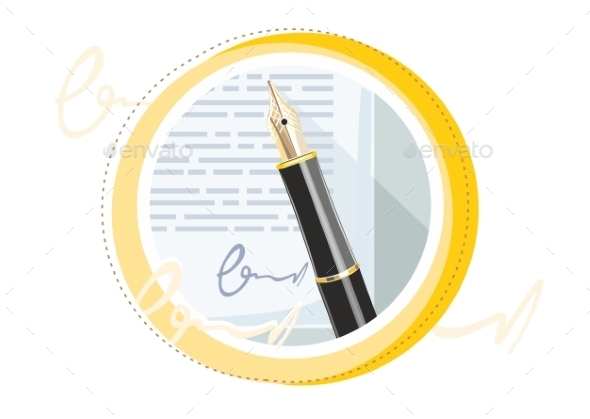 GraphicRiver Fountain Ink Old Pen 11545280 GraphicRiver Fountain Ink Old Pen 11545280