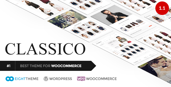 Classico | Best Sold WooCommerce Theme