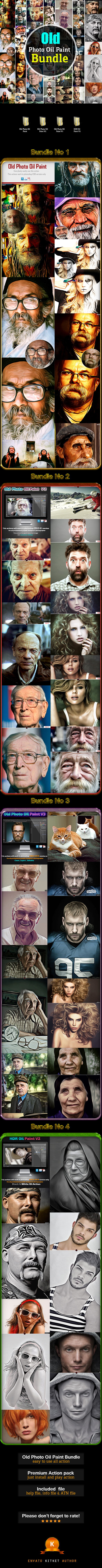GraphicRiver Old Photo Oil Paint Bundle 11546857 GraphicRiver Old Photo Oil Paint Bundle 11546857