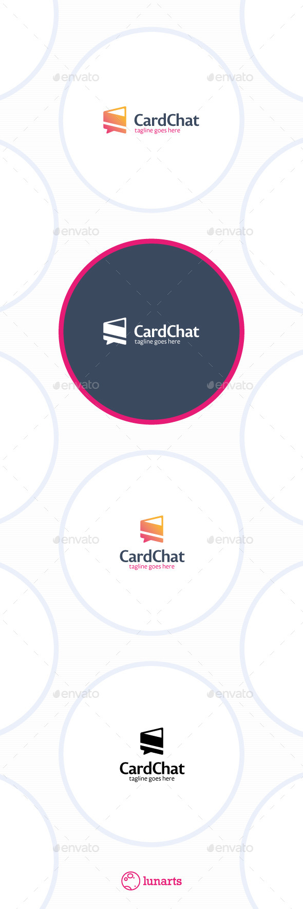 GraphicRiver Card Chat Logo Wallet 11547564 GraphicRiver Card Chat Logo Wallet 11547564