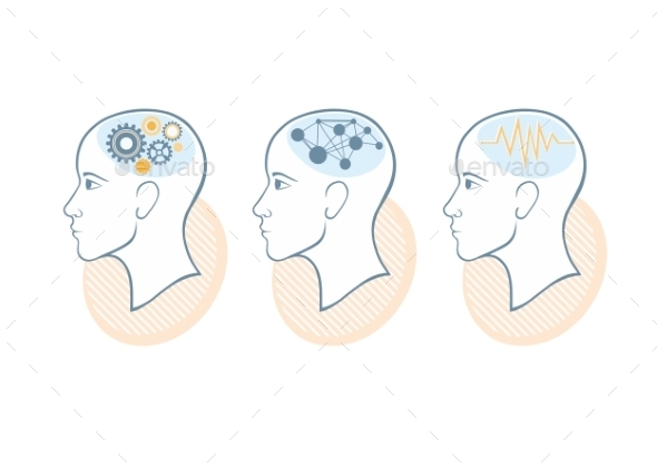 GraphicRiver Silhouette Of Head 11549224 GraphicRiver Silhouette Of Head 11549224