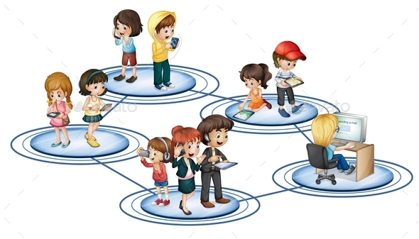GraphicRiver A Social Network 11550174 GraphicRiver A Social Network 11550174