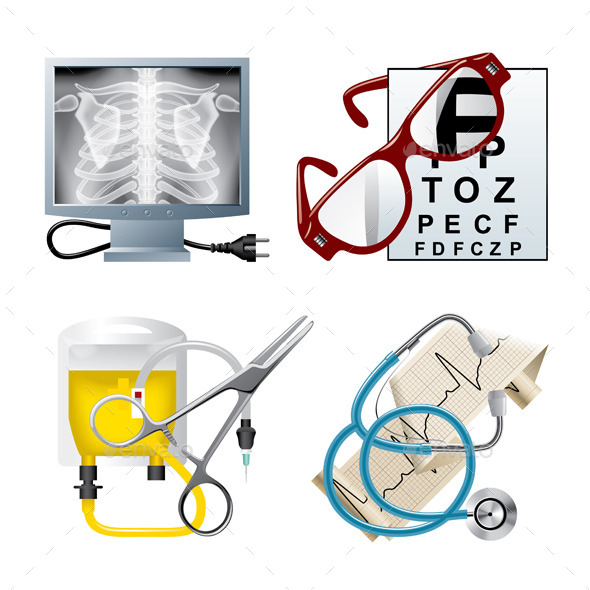 GraphicRiver Set of Medical Icons 11550255 GraphicRiver Set of Medical Icons 11550255