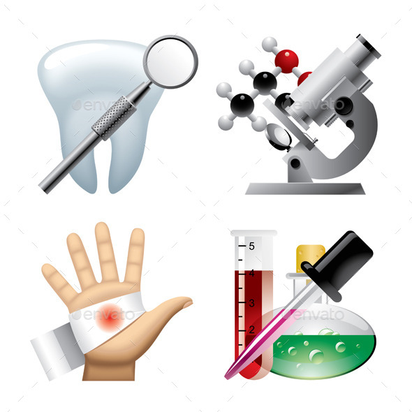 GraphicRiver Set of Medical Icons 11550337 GraphicRiver Set of Medical Icons 11550337