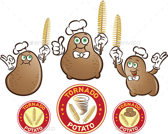 GraphicRiver Tornado Potato 11550582 GraphicRiver Tornado Potato 11550582