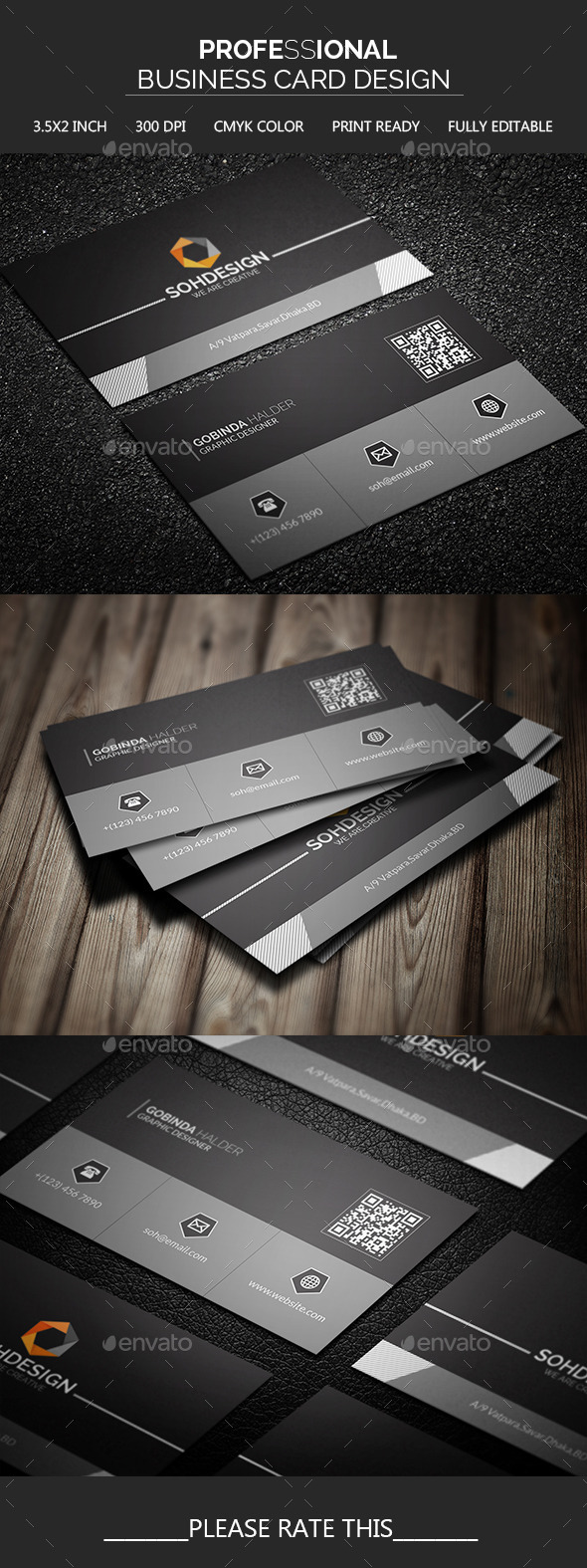 GraphicRiver Professional Business Card Design 11552445 GraphicRiver Professional Business Card Design 11552445