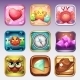 Set Icons For App Store And Google Play To