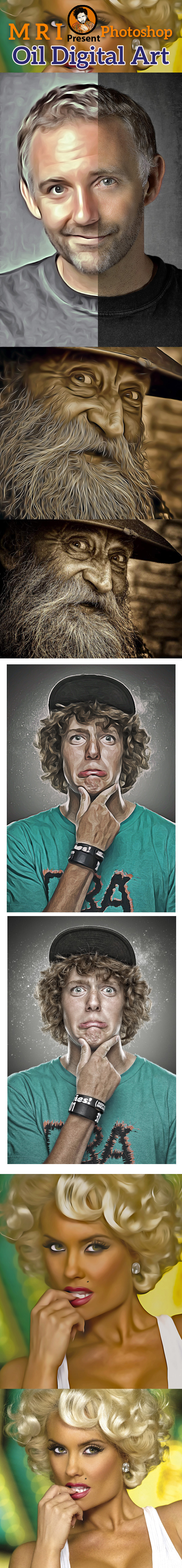 GraphicRiver Oil Digital Art Action 11553703 GraphicRiver Oil Digital Art Action 11553703