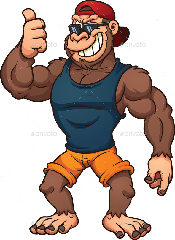 GraphicRiver Gorilla 11554153 GraphicRiver Gorilla 11554153