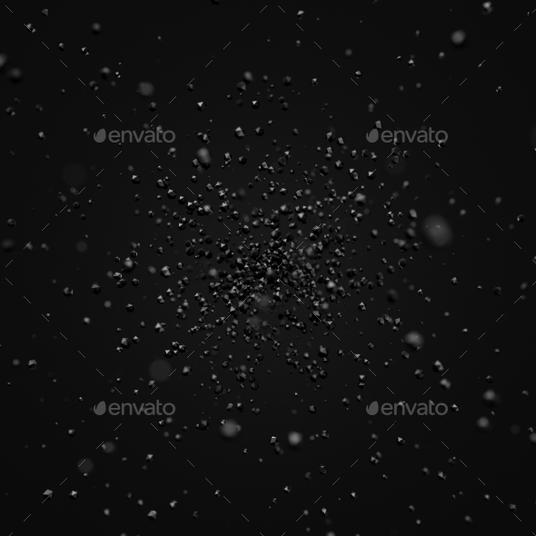 GraphicRiver Abstract Rendering Of Low Poly Chaotic Particles 11554249 GraphicRiver Abstract Rendering Of Low Poly Chaotic Particles 11554249