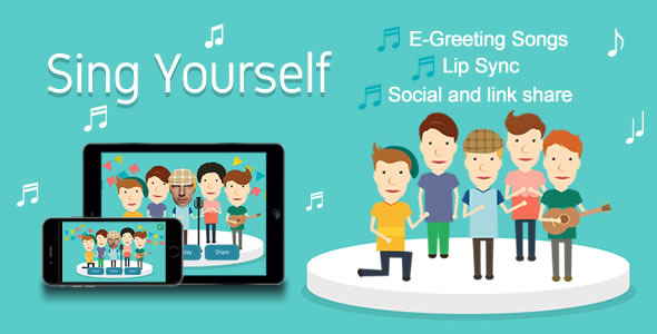 CodeCanyon Sing Yourself Greeting Card HTML5 Canvas 11539818 CodeCanyon Sing Yourself Greeting Card HTML5 Canvas 11539818