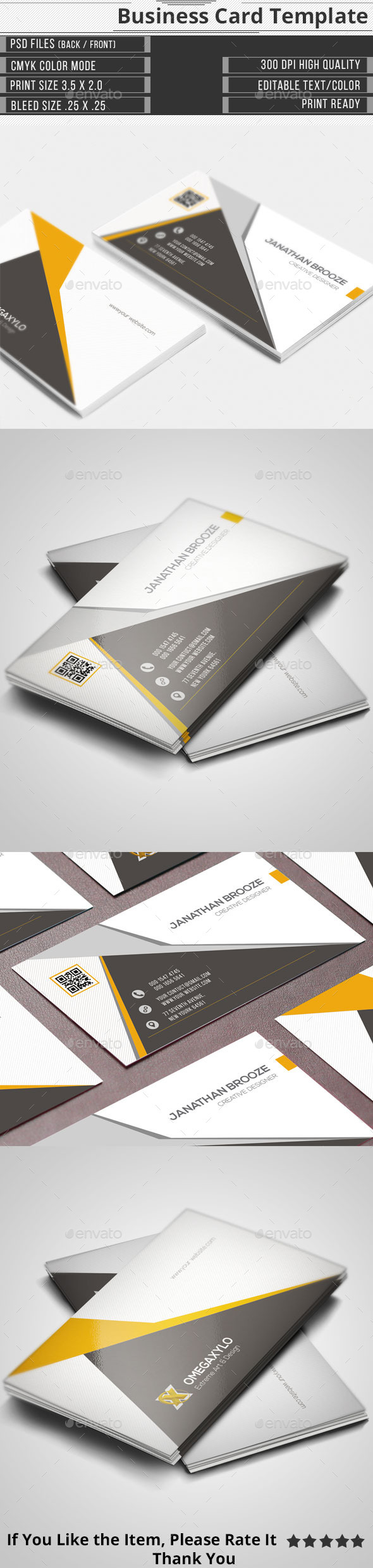 GraphicRiver Corporate Business Card 11556271 GraphicRiver Corporate Business Card 11556271