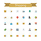 Shipping Flat Icons