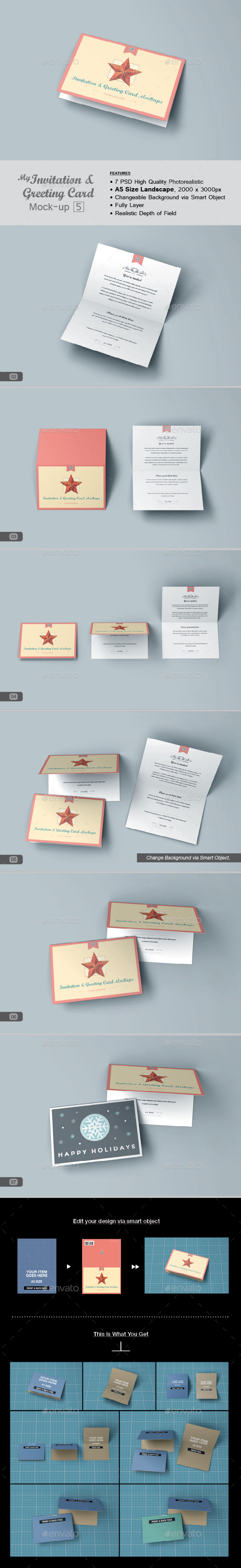 GraphicRiver myGreeting Card Mock-up v5 11558307 GraphicRiver myGreeting Card Mock-up v5 11558307
