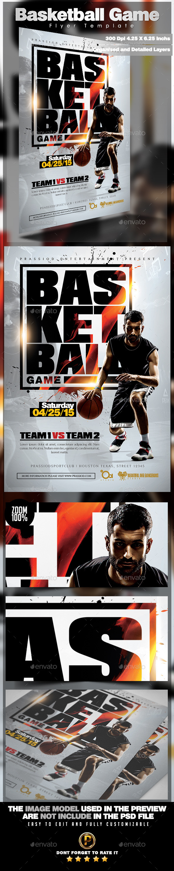 GraphicRiver Basketball Game Flyer Template 11558429 GraphicRiver Basketball Game Flyer Template 11558429