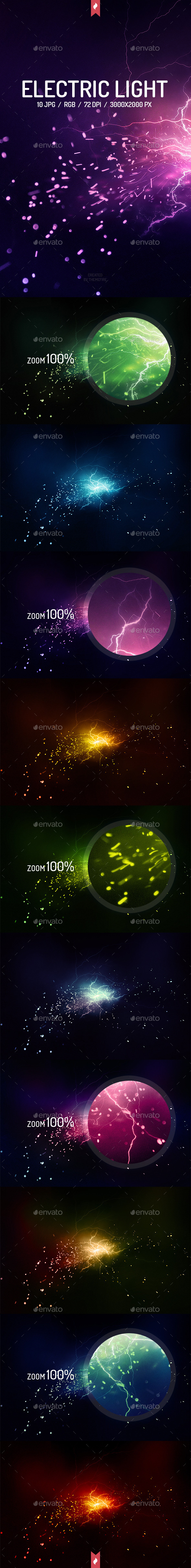 GraphicRiver Electric Light Backgrounds 11558466 GraphicRiver Electric Light Backgrounds 11558466