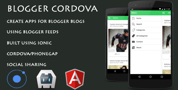 CodeCanyon BloggerCordova Ionic Cordova Phonegap Blogger App 11558502 CodeCanyon BloggerCordova Ionic Cordova Phonegap Blogger App 11558502