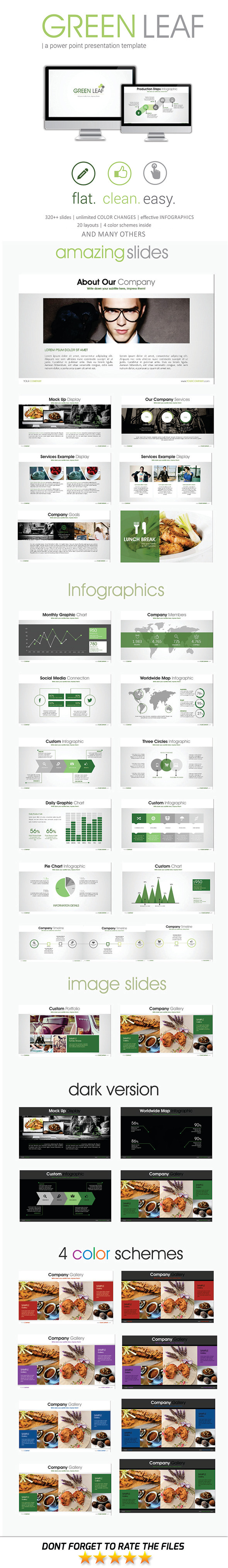 GraphicRiver Green Leaf PowerPoint Template 11561434 GraphicRiver Green Leaf PowerPoint Template 11561434