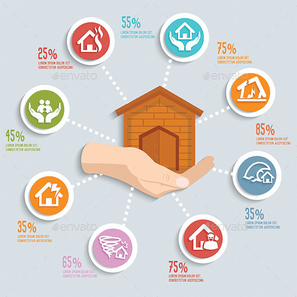 GraphicRiver Home Infographic Design 11562207 GraphicRiver Home Infographic Design 11562207
