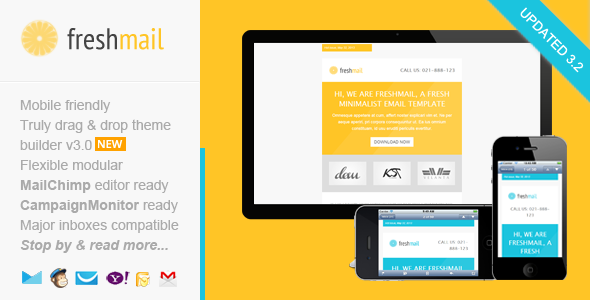 Freshmail, Responsive Email with Template Editor