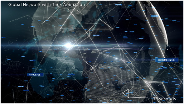 Global Network with Tags Global Network with Tags