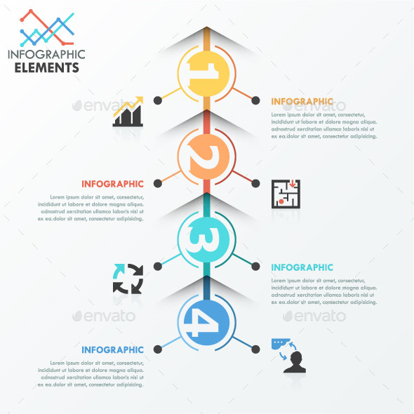 GraphicRiver Minimal Infographics Process Template 11563325 GraphicRiver Minimal Infographics Process Template 11563325
