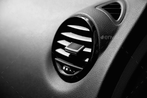 Details of air conditioning in modern car