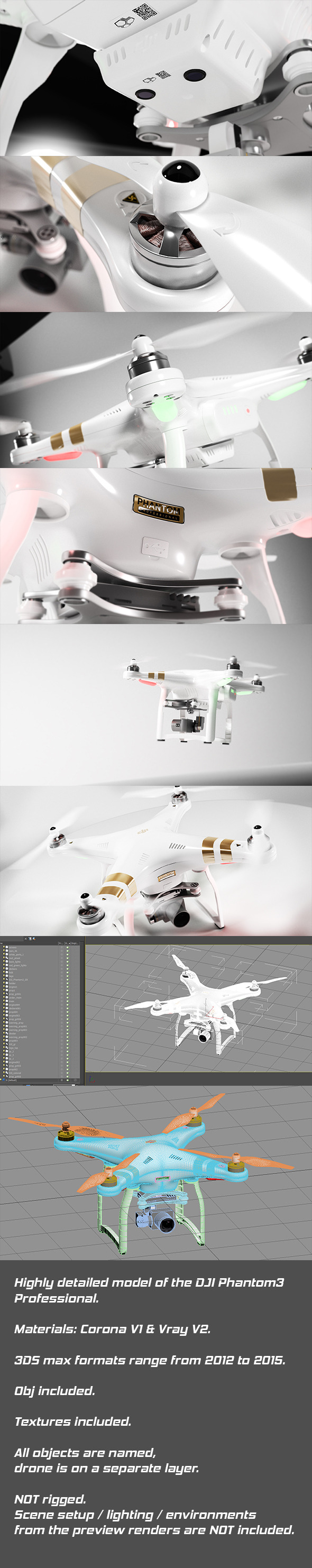 3DOcean DJI Phantom3 Professional 11563909 3DOcean DJI Phantom3 Professional 11563909