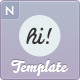 Hi!: Creative Portfolio Template Hi!: Creative Portfolio Template - ThemeForest Item for Sale